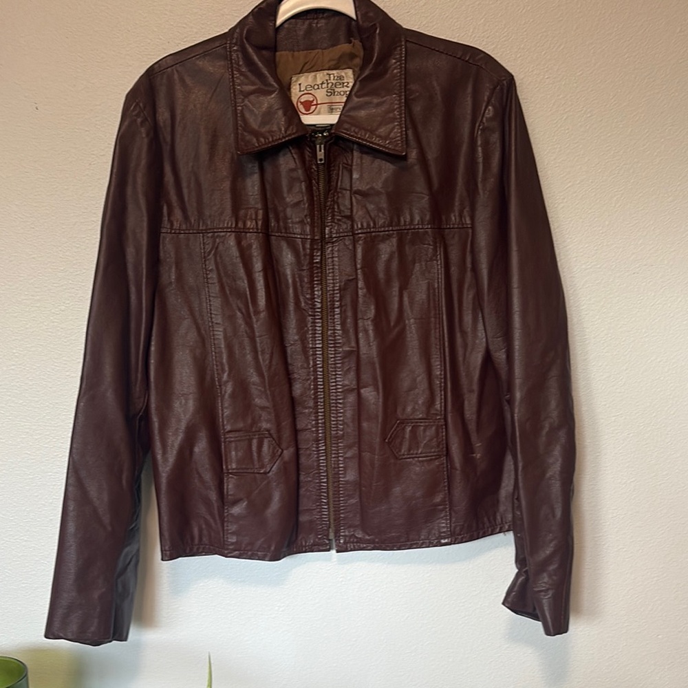 Brown Leather Jacket